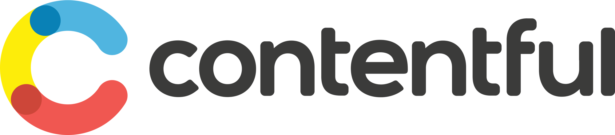 Contentful logo color