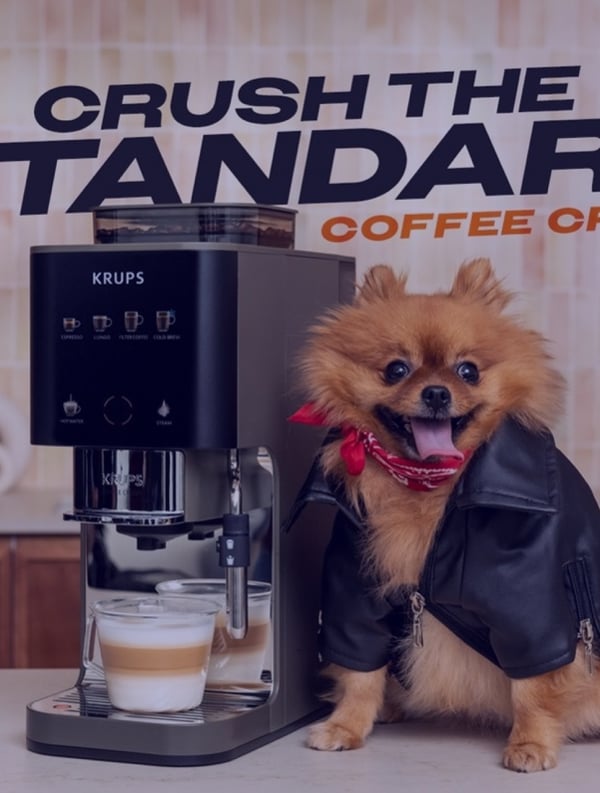 Crush The Standard: con KRUPS e SBAM, il racconto del caffè cambia musica