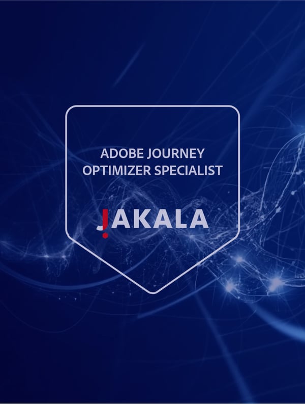 JAKALA obtiene la especialización de Adobe Journey Optimizer 