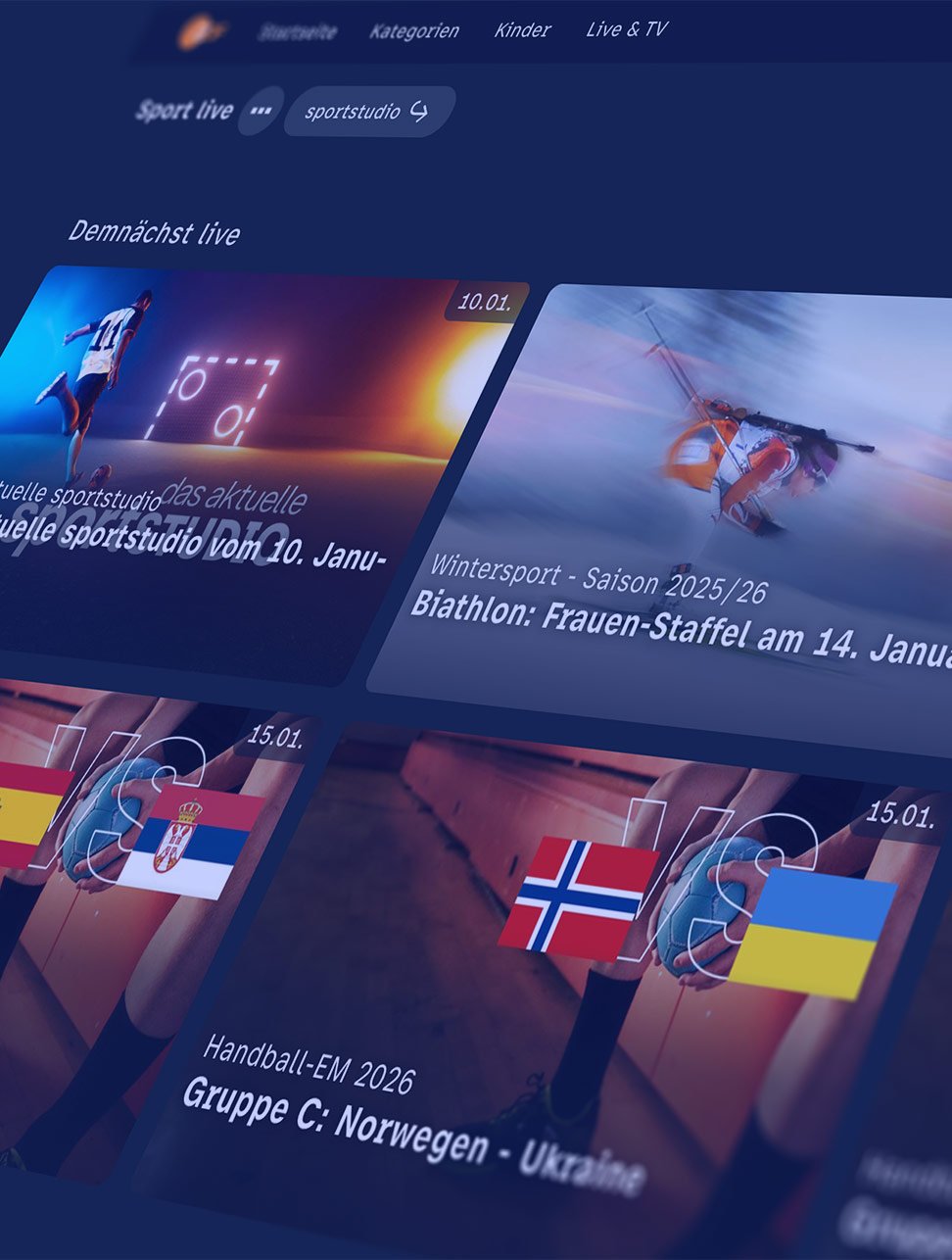 JAKALA erweitert ZDF-Streaming-Portal mit nahtlosen Live-Sport-Erlebnissen